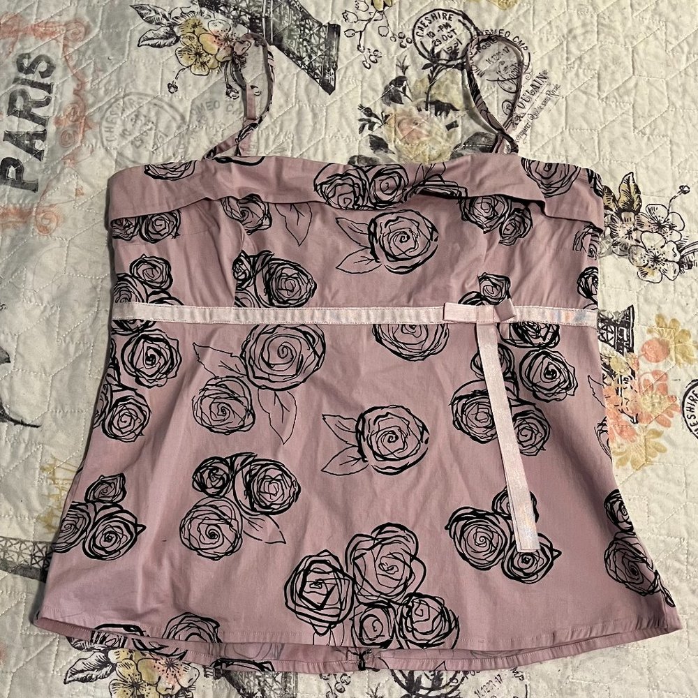 H&M Pink Spaghetti Strap Top